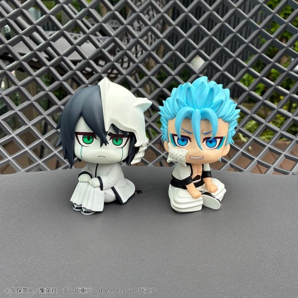 Bleach - Ulquiorra Cifer & Grimmjow Jaegerjaquez Figuren / Look Up (with gift): Megahouse