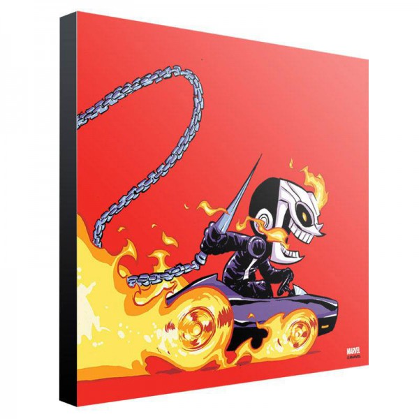 Marvel - Ghost Rider - Holzdruck: Semic