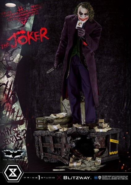 The Dark Knight - The Joker Statue / Bonus Version: Prime 1 Studio