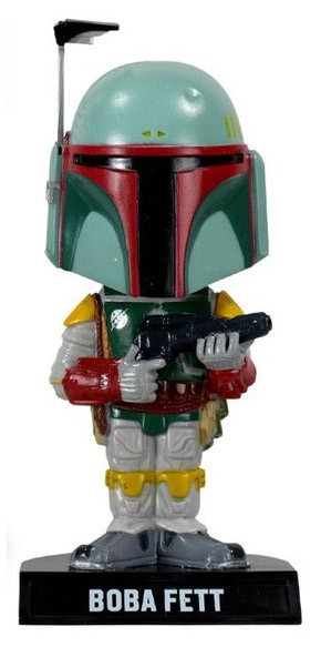 Star Wars - Boba Fett Wackelkopf-Figur - Wacky Wobbler: Funko