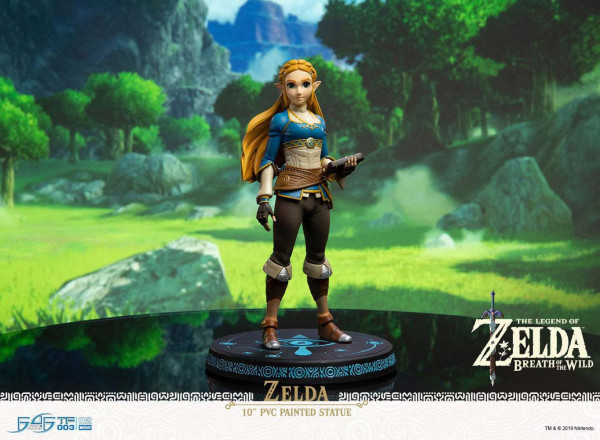 The Legend of Zelda Breath of the Wild - Zelda Statue: First 4 Figures