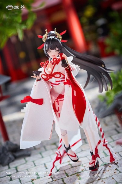 Combat Priestess - Sakura Uefuji Actionfigur: Sushing