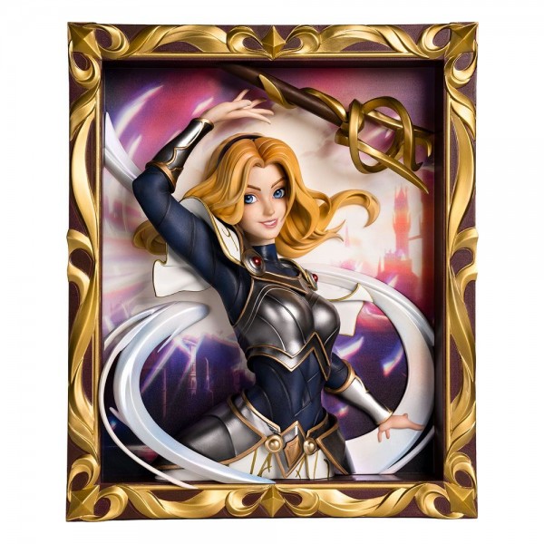 League of Legends - Lux 3D Bilderrahmen Statue / The Lady of Luminosity: Infinity Studio