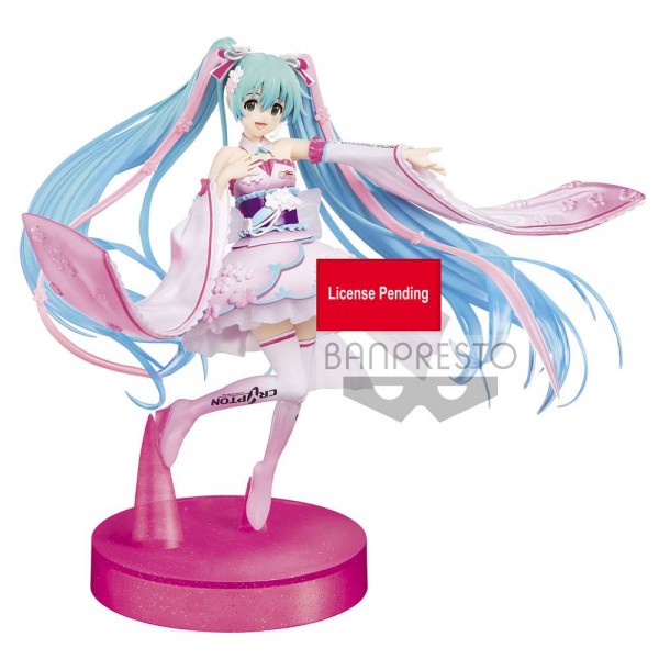 Racing Miku - Hatsune Miku Figur / Esprestor - 2019 Kimono Version: Banpresto