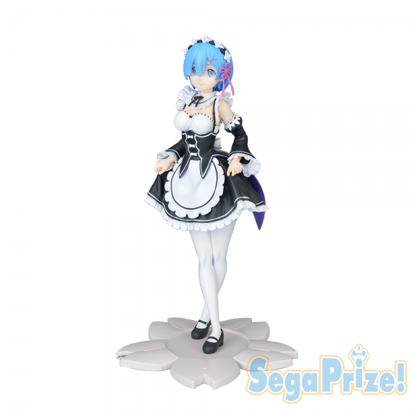 Re:Zero Starting Life in Another World - Rem Figur / PM Figure - Curtsey Version: Sega