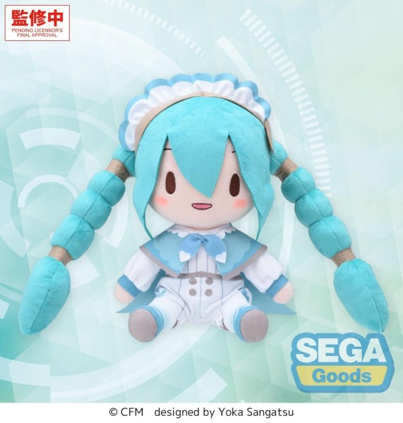 Hatsune Miku Plüschfigur / fuwa petit - Wandering Minstrel (M): Sega