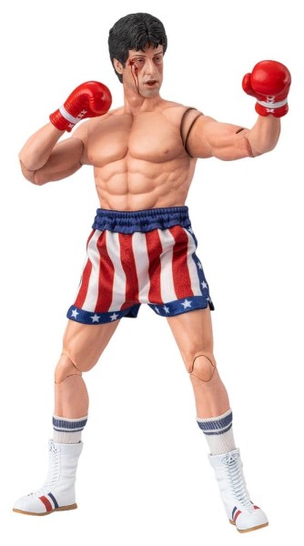 Rocky IV - Rocky Actionfigur / Exquisite Super Series - Boxer Version: Hiya Toys