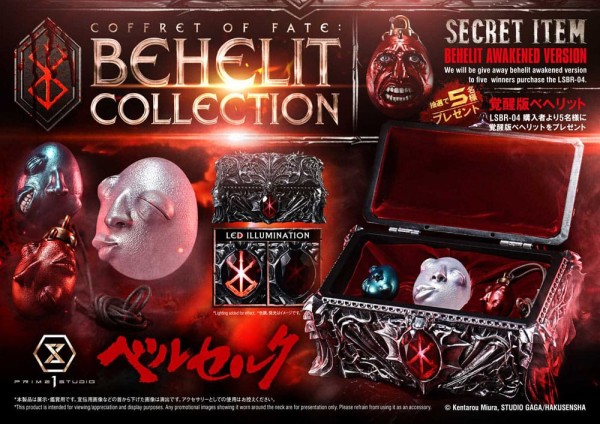 Berserk - Coffret of Fate: Behelit Collection / Life Scale: Prime 1 Studio