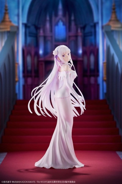 Re:ZERO - Emilia Statue / Starting Life in Another World - Wedding dress Ver.: Design COCO
