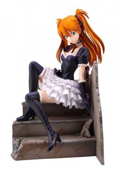 Neon Genesis Evangelion - Asuka Langley Statue / Gothic & Lolita Costume: Kotobukiya