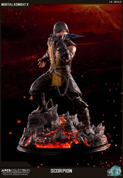 Mortal Kombat X - Scorpion Statue: Pop Culture Shock