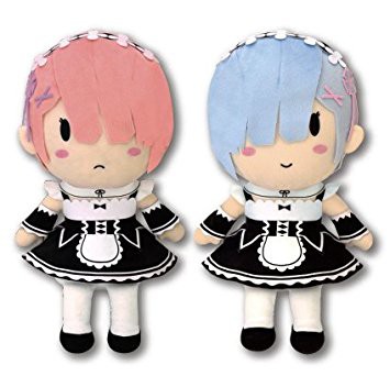 Re:ZERO Starting Life in Another - Rem & Ram Plüschie-Set: System Service