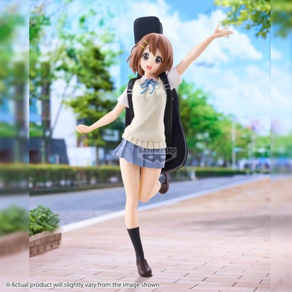 K-On! - Yui Hirasawa Figur / SQ: Banpresto