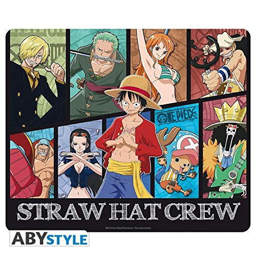 One Piece - Mousepad Strohhut-Piratenbande / Neue Welt