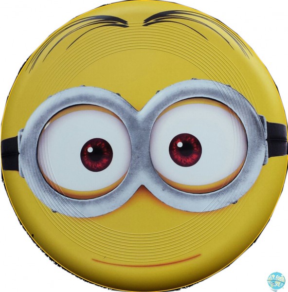 Minions Wurfscheibe - Frisbe Goggle Head 22cm