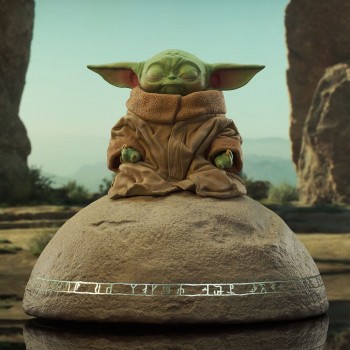 Vorschau: Star Wars The Mandalorian - Grogu on Seeing Stone Statue: Gentle Giant Vorschau: Star Wars The Mandalorian - Grogu on Seeing Stone Statue: Gentle Giant