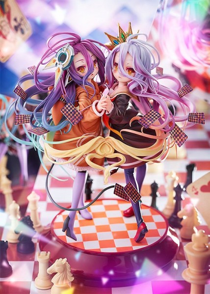 No Game No Life - Shiro & Schwi Statue: Phat!