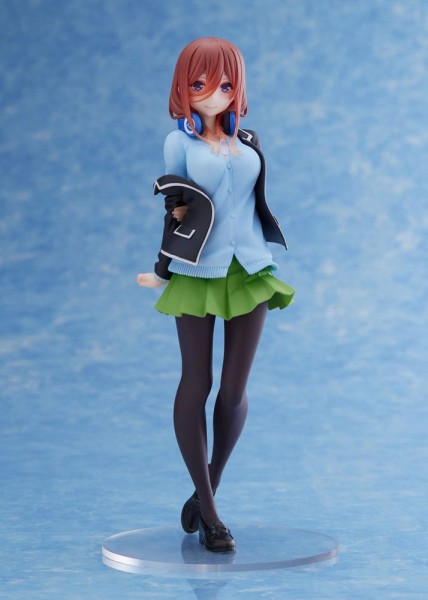 The Quintessential Quintuplets 2 - Statue Miku Nakano School Uniform Ver Renewal Edition: Taito Priz