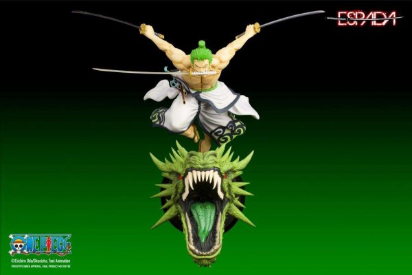 One-Piece - Roronoa Zoro Wall-Statue: Espada
