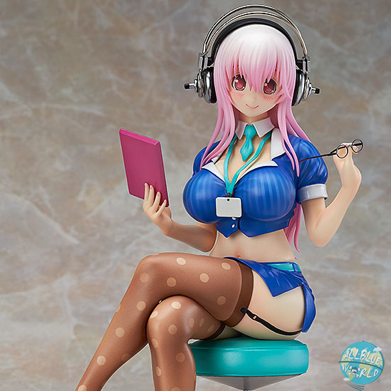 Nitro Super Sonic - Super Sonico Statue / Office Lady Version: Wing