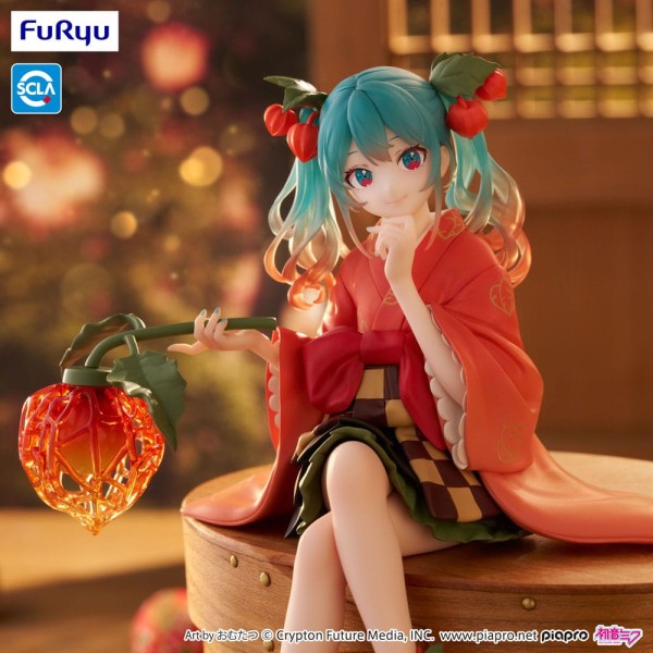 Hatsune Miku Noodle Stopper Figur / Flower Fairy Winter Cherry Version: Furyu