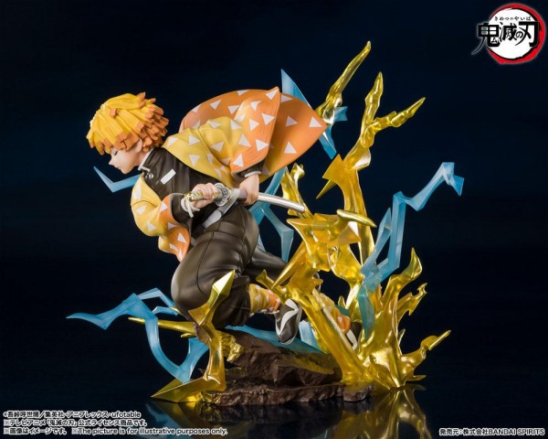 Demon Slayer: Kimetsu no Yaiba - Zenitsu Agatsuma Figur / Thunderclap and Flash: Tamashii Nations