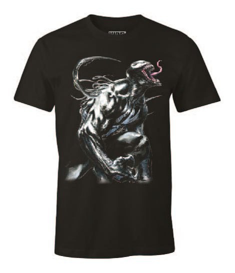 Marvel - T-Shirt Venom / Venom Dynamic - Unisex "L": Cotton Division