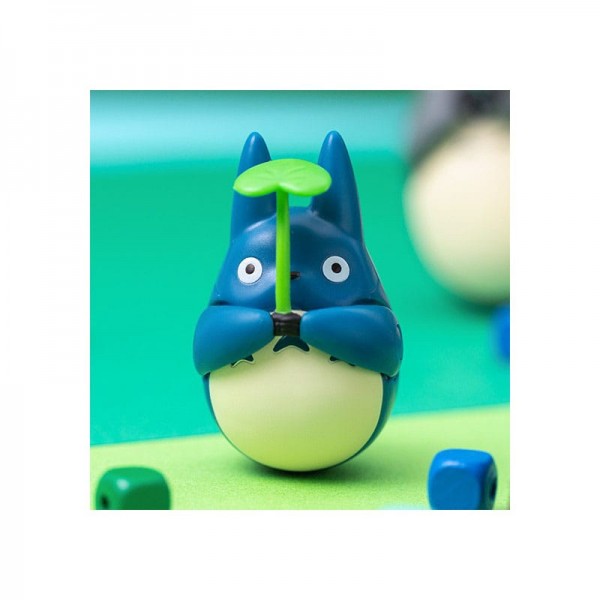 Studio Ghibli - Mein Nachbar Totoro - Mid Totoro with leaf Figur / Purzelfigur: Semic