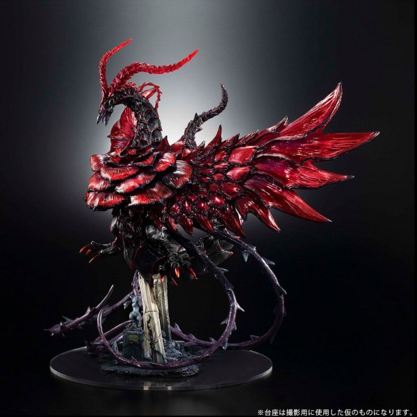 Yu-Gi-Oh! Duel 5D's Monsters - Black Rose Dragon Statue / Art Works Monsters: MegaHouse