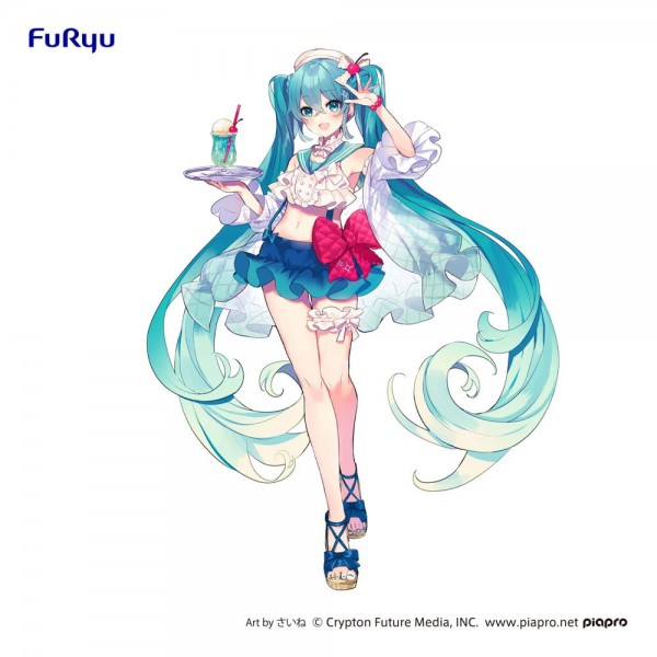 Hatsune Miku - Hatsune Miku SweetSweets Series Melon Soda Float: FuRyu
