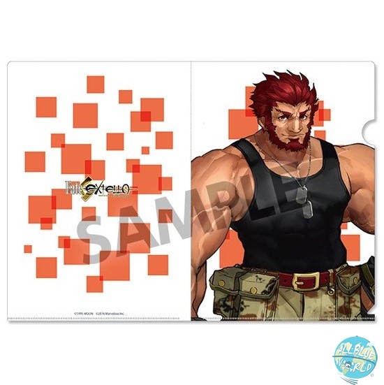 Fate/Extella - Mappe A4 Transparent - Iskandar: Hobby Stock