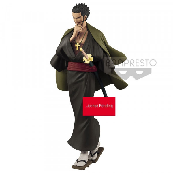 One Piece - Dracule Mihawk Figur / Treasure Cruise World Journey: Banpresto