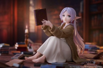 Frieren: Beyond Journey's End - Frieren Statue / Desktop Cute Figure - Roomwear: Taito Prize Frieren: Beyond Journey's End - Frieren Statue / Desktop Cute Figure - Roomwear: Taito Prize