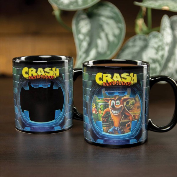 Crash Bandicoot - Tasse mit Thermoeffekt / Crash Bandicoot: Paladone