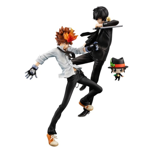 Reborn! - Tsunayoshi Sawada & Hibari Kyoya Statuen / G.E.M Serie - (RE-RUN): MegaHouse