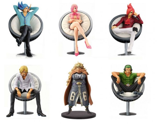 One Piece - Vinsmoke Family Figuren-Set - DXF / Vinsmoke Family Vol.: Banpresto