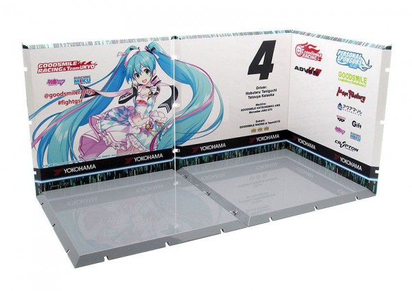 Dioramension - Racing Miku 2019 (Pit C) / Zubehör-Set: PLM