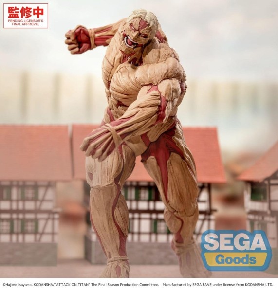 Attack on Titan - Reiner Braun Figur / GigantiX - Armored Titan Ver.: Sega