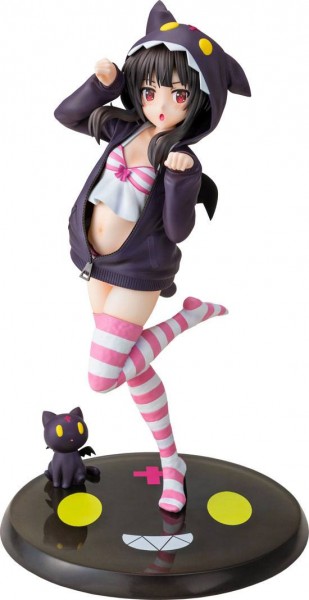 Kono Subarashii Sekai ni Shukufuku wo! - Megumin Statue / Hoodie Look Chomusuke Version: Kadokawa