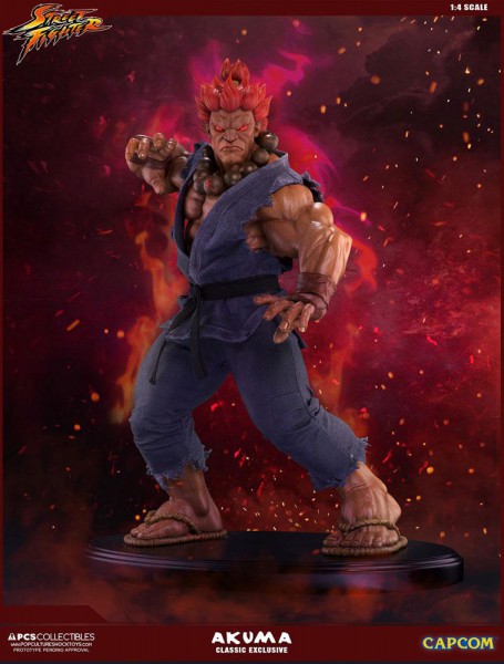 Street Fighter - Akuma Statue / Classic Exclusive: Pop Culture Shock