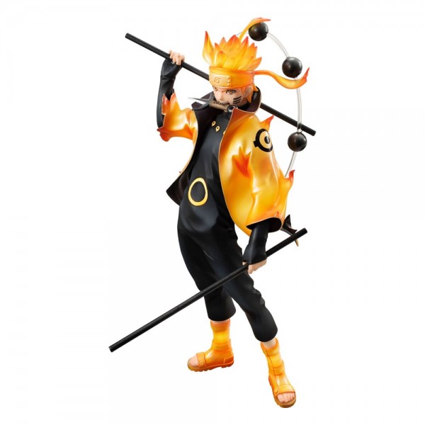 Naruto Shippuden - Naruto Statue / G.E.M. Serie - Six Paths Sage Mode 15th Anniversary Ver. 2: MegaH