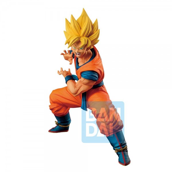 Dragon Ball Super - SSJ Son Goku Figur / Ichibansho [BESCHÄDIGTE VERP.]: Bandai