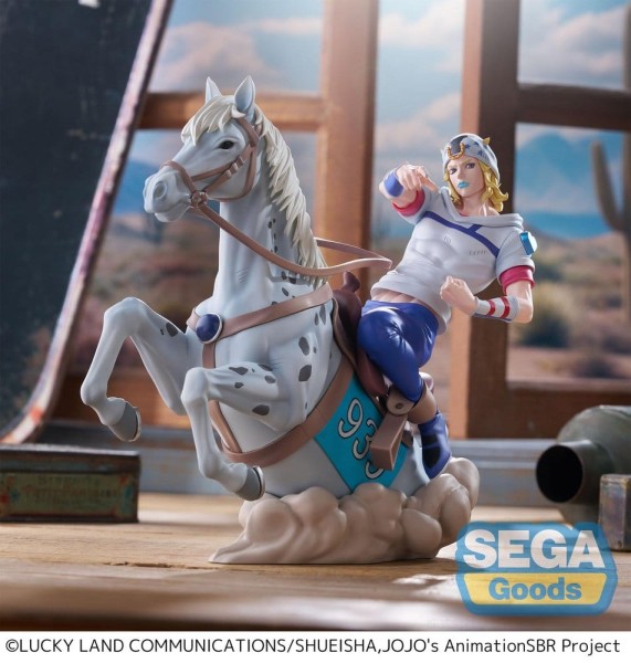 JoJo's Bizarre Adventure - Johnny Joestar Statue / Steel Ball Run XrossLinkMAX: Sega