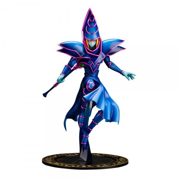 Yu-Gi-Oh! - Schwarzer Magier Statue / ARTFX J [NEUAUFLAGE][LEICHT BESCHÄDIGTE VERP.]: Kotobukiya