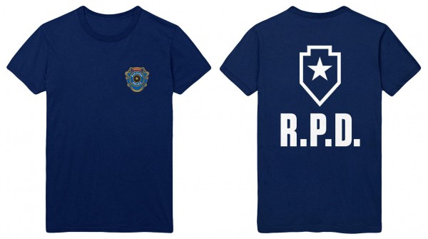 Resident Evil 2 - T-Shirt / R.P.D. Pocket - Unisex L: Level Up Wear