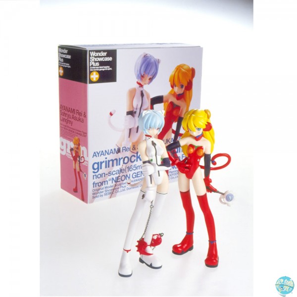 Neon Genesis Evangelion - Ayanami Rei & Sohryu Asuka Langrey Figuren - Grimrock Mix Edition: Kai