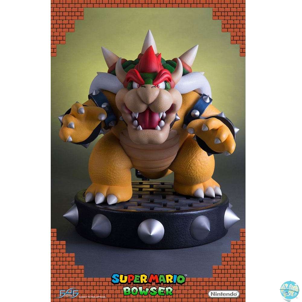 Super Mario Bowser Statue