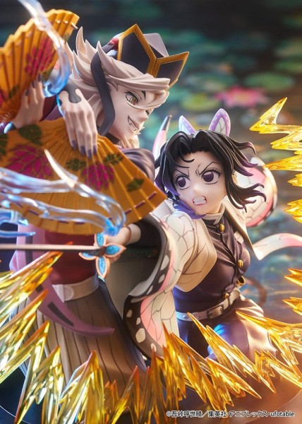 Demon Slayer: Kimetsu no Yaiba - Shinobu Kocho & Doma Statuen: Claynel