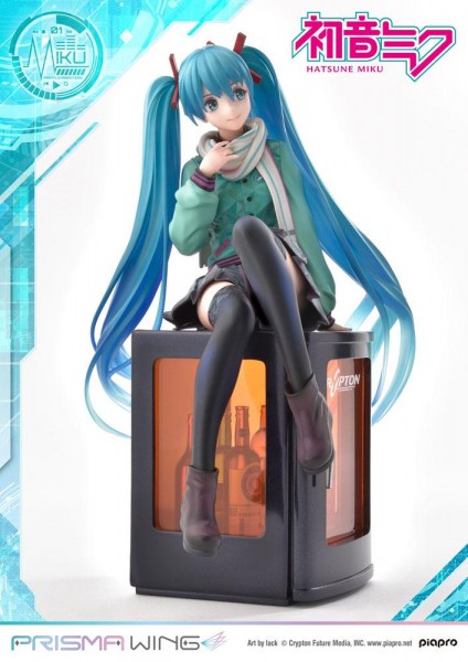 Hatsune Miku - Hatsune Miku Statue / Prisma Wing - Art by lack: Prime 1 Studio