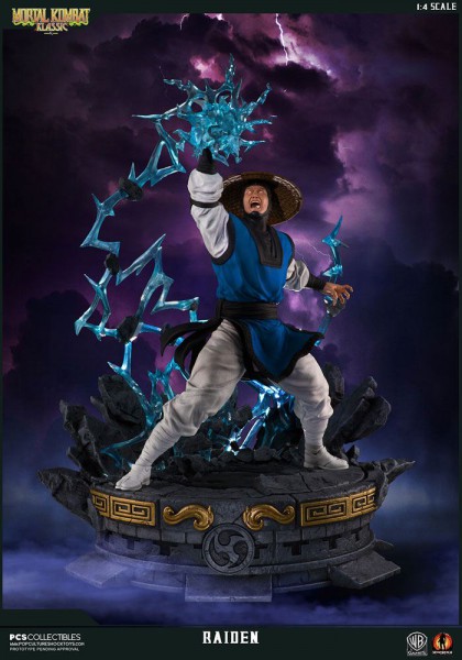 Mortal Kombat - Raiden Statue: Pop Culture Shock